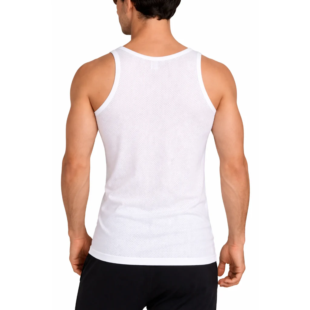 5287 CAMISETA TIRANTES CALADA HILO DE ESCOCIA - Image 3